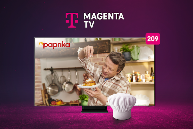 T-Mobile zařadil do MAGENTA TV kulinářský kanál TV Paprika