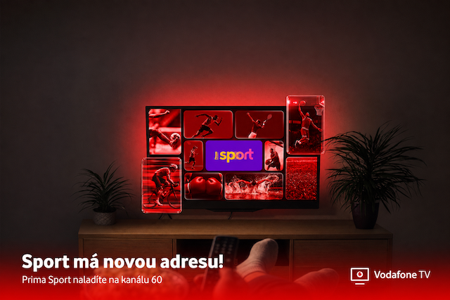 Vodafone TV od 4. srpna zařadí novou stanici Prima Sport