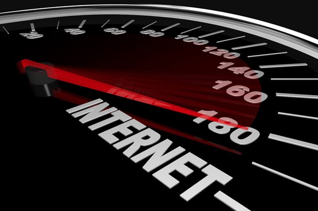 Rychlost internetu v prosinci 2012