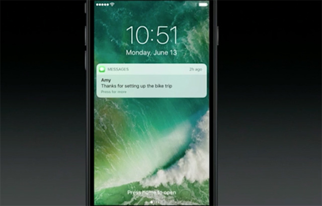 iOS 10 notifikace