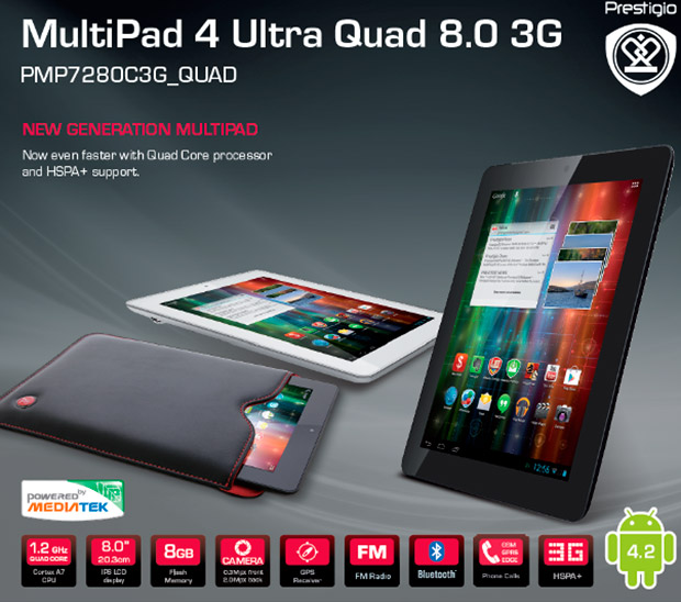 Tablet Prestigio 3G