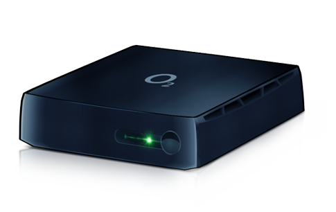 O2 TV set-top box
