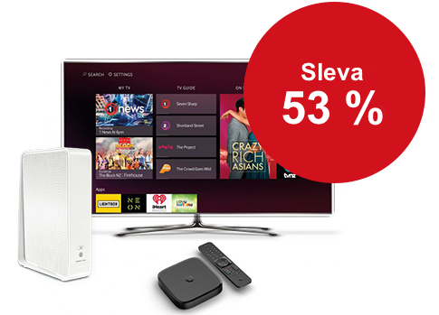 Pevný internet + Vodafone TV